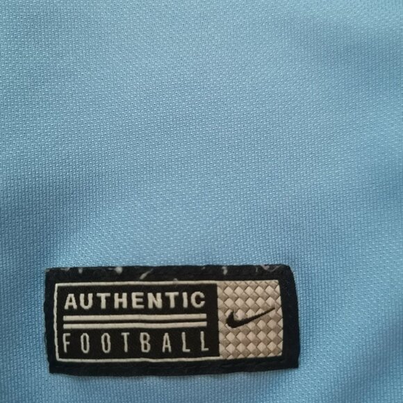 Nike Men's Size XL Light Blue Short Sleeves Dri Fit Athletic shirt - Picture 4 of 6